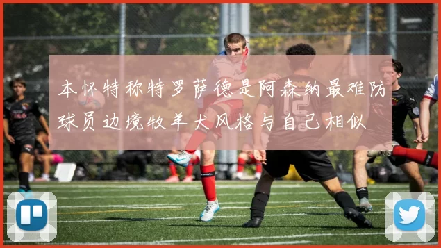 本怀特称特罗萨德是阿森纳最难防球员边境牧羊犬风格与自己相似